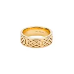 Keith Jack 10K YG Celtic Love Knot Belston Ring