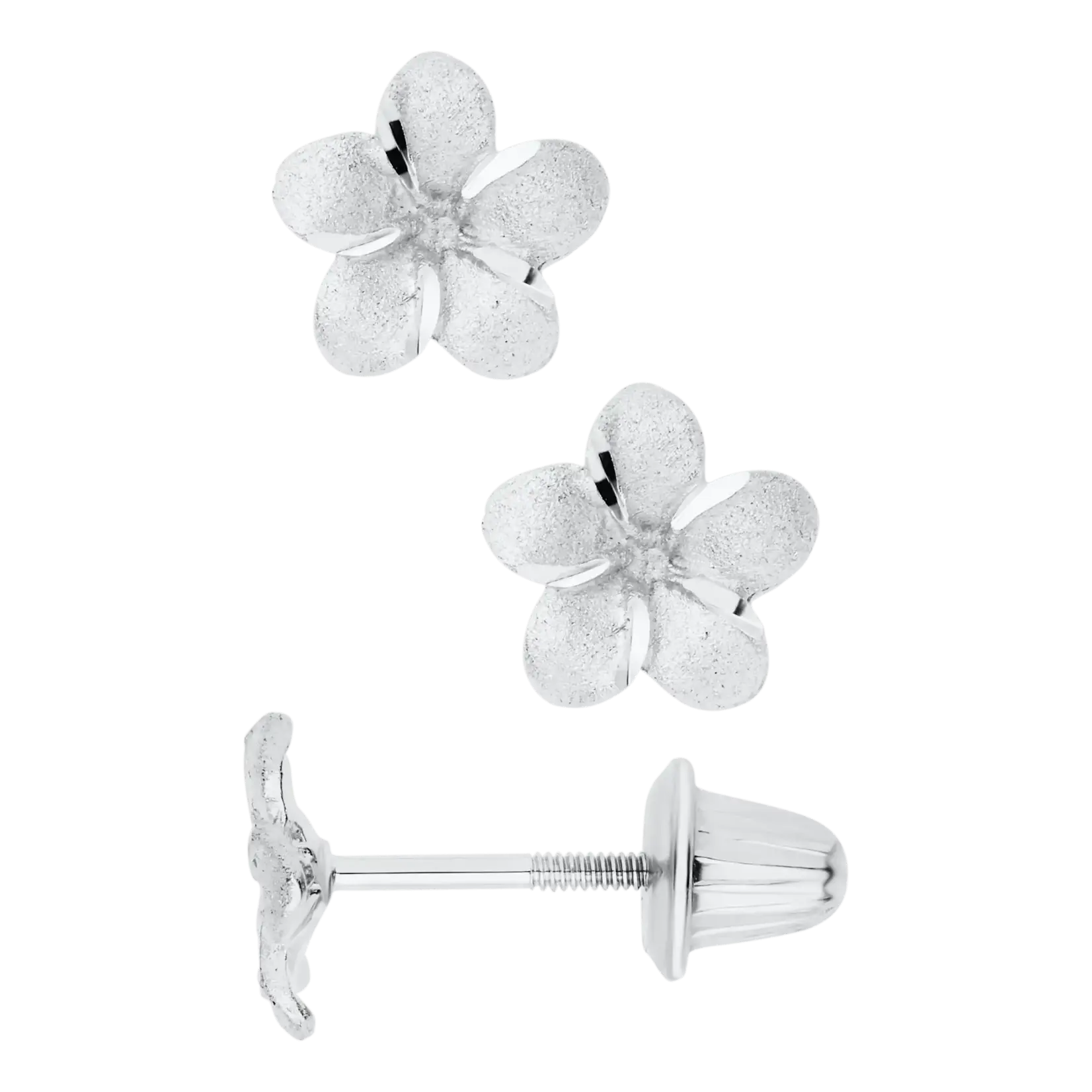 Kiddie Kraft SS Plumeria Kid's Earrings