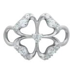 Lestage Cutout Dogwood Flower Clasp