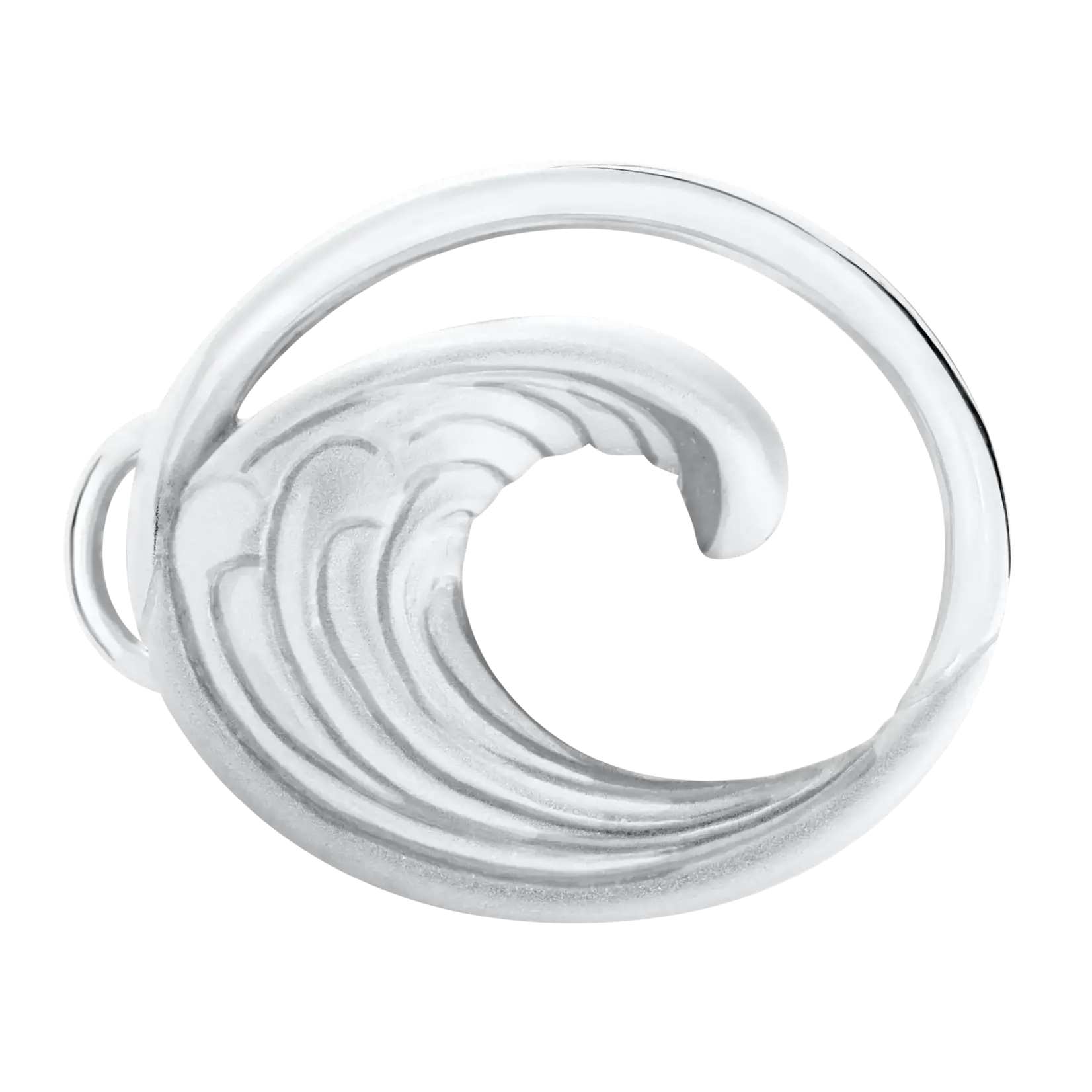 Lestage Sterling Silver Wave Clasp