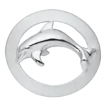 Lestage Oval with Dolphin Clasp