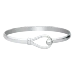 Lestage Silver Bead Loop Bracelet