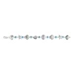 Lestage Sea Life Blue Topaz Bracelet