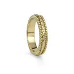 Chakra Sterling Silver 14K Yellow Gold Vermeil Spin Ring