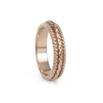 Chakra Sterling Silver 14K Rose Gold Vermeil Spin Ring