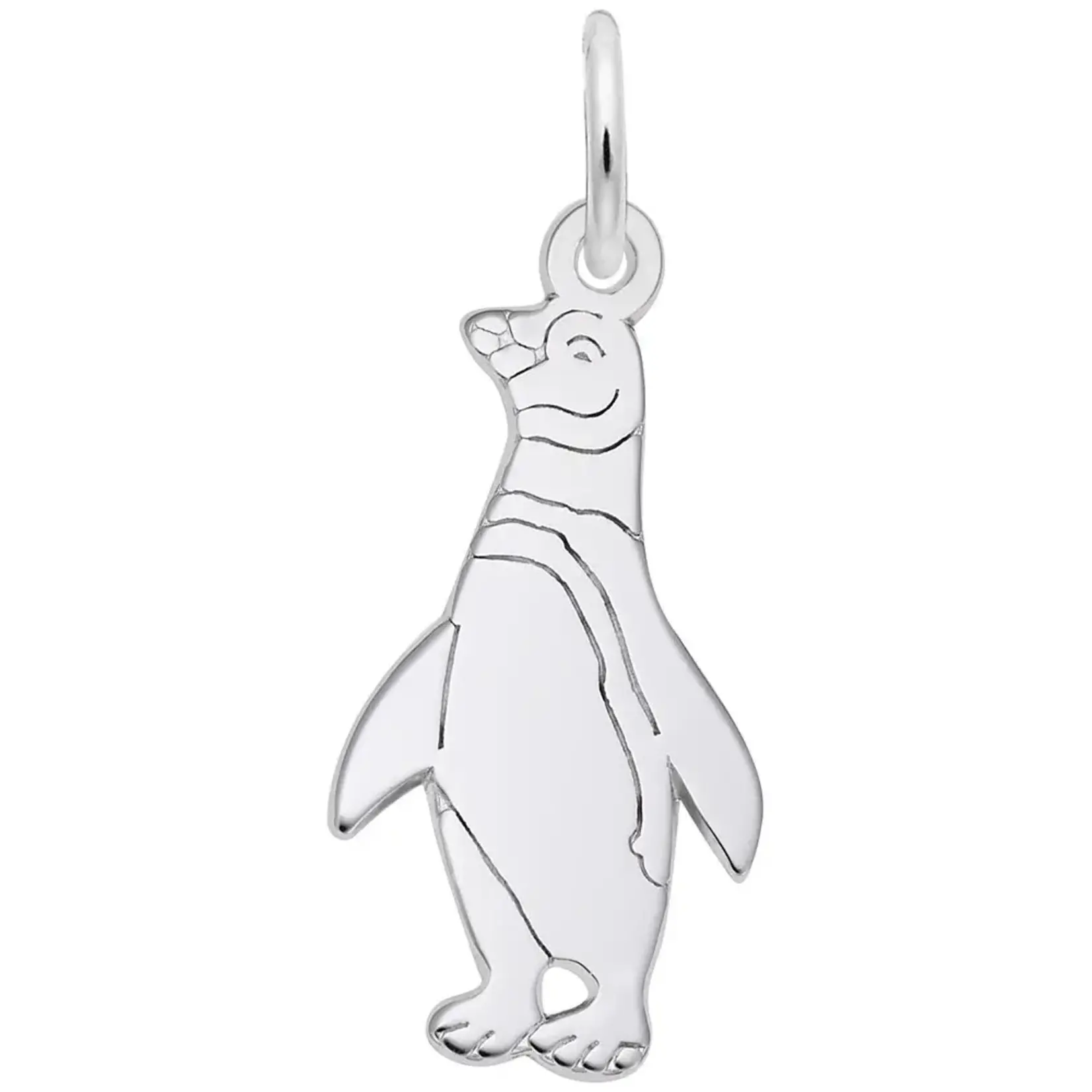 Rembrandt SS Flat Penguin Charm