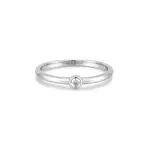 Ania Haie Sunshine Chaser SS Half Round CZ Ring