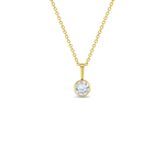 In Season 14k Gold Apr. Diamond CZ Birthstone Necklace