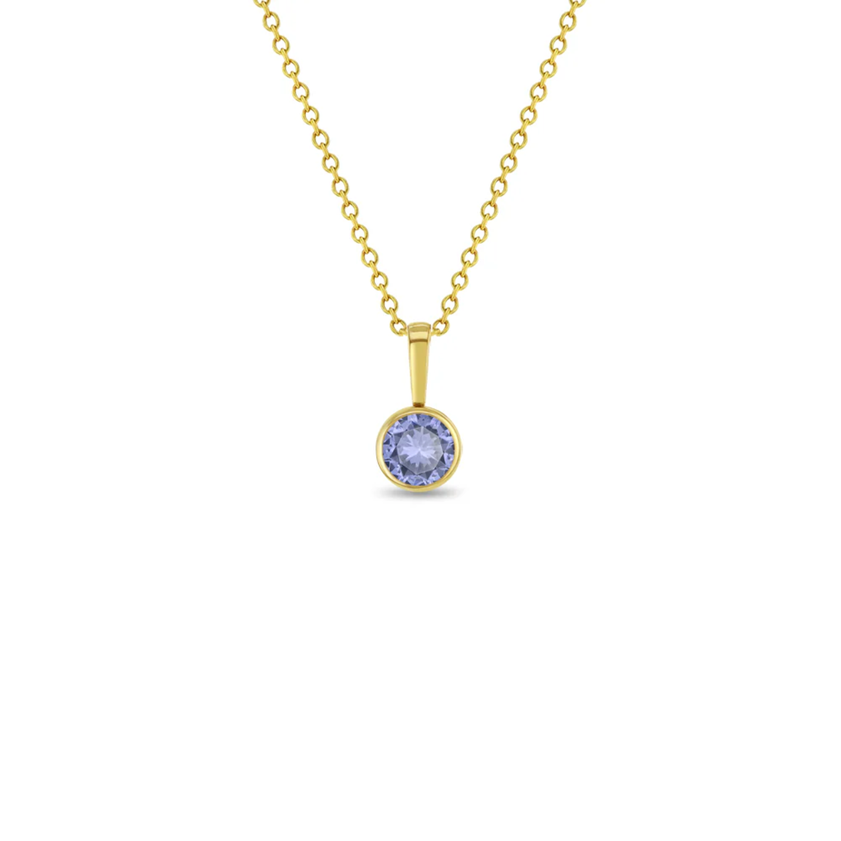 In Season 14k Gold June Alexandrite Necklace