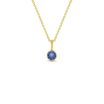 In Season 14k Gold Sept. Sapphire CZ Birthstone Necklace