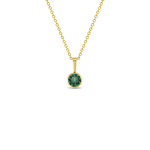 In Season 14k Gold May Emerald CZ Birthstone Necklace