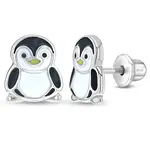 In Season SS Playful Penguin Earrings