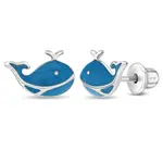 In Season SS Playful Whale Earrings
