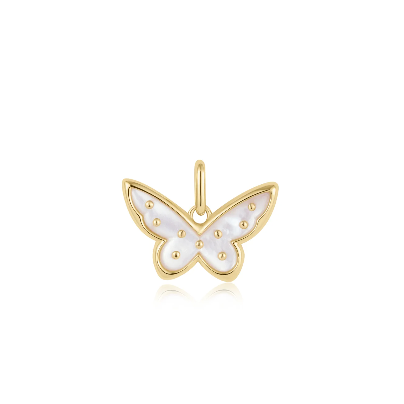 Ania Haie 14K Gold Vermeil SS Butterfly Pop Charm