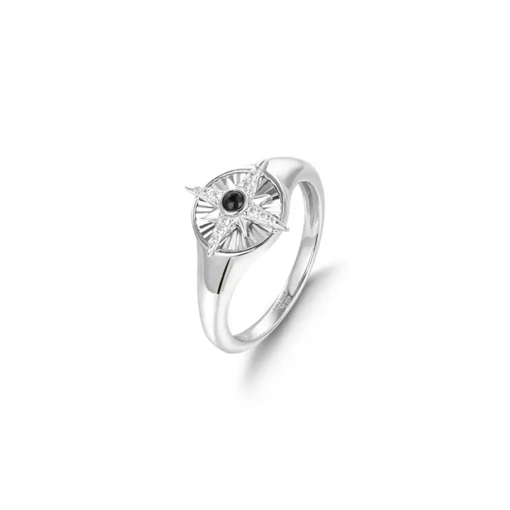 Ania Haie SS Star Signet Ring 7