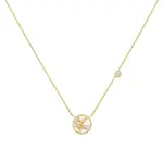 Ania Haie Gold Starry Mother of Pearl Necklace