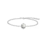 Ania Haie Silver Colour-Block Mother of Pearl Star Bracelet
