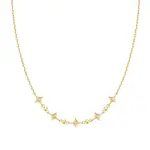 Ania Haie Gold Sparkling Star Station Necklace