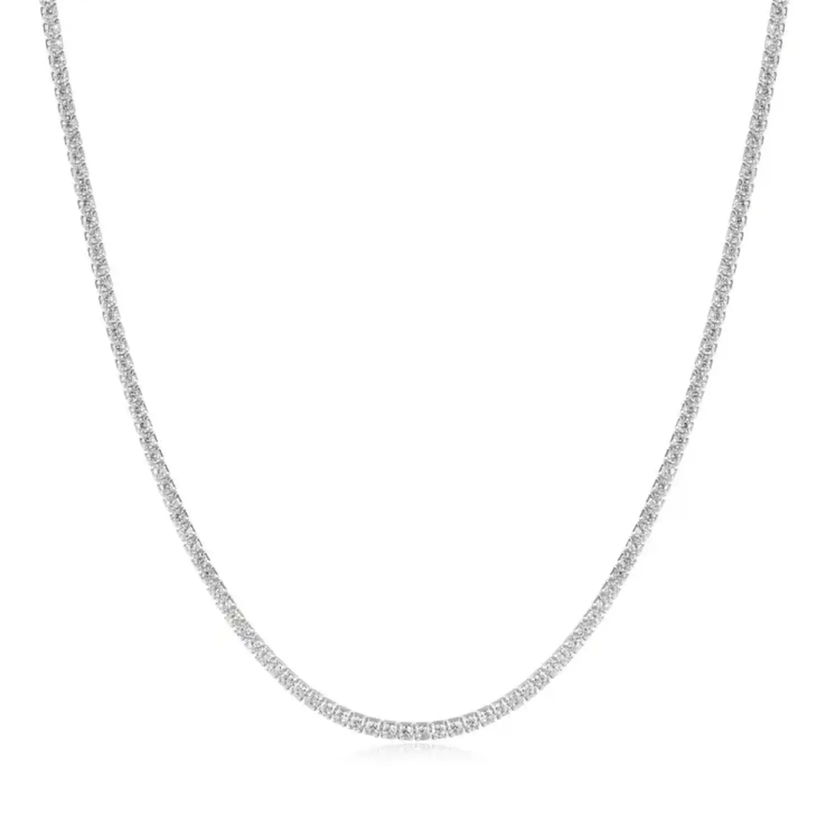 Ania Haie Silver Pave Necklace