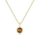 Ania Haie Gold Tiger Eye Pendant Necklace