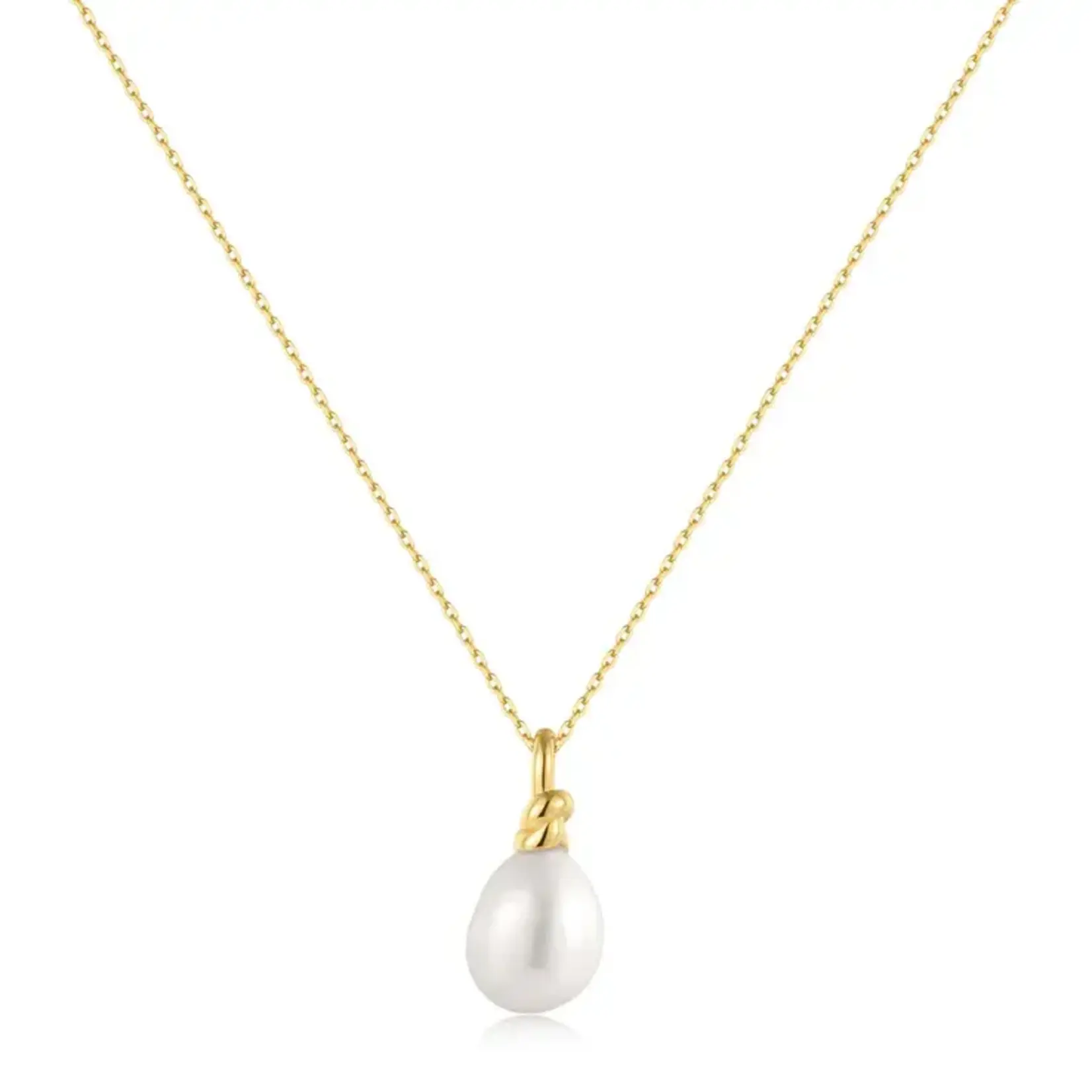 Ania Haie GP Freshwater Pearl Pendant Necklace