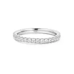 Ania Haie Silver Thin Pave Ring