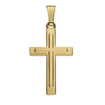 Gold Filled Gold Filled Two Step Cross Necklace