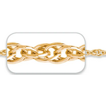 Gold Filled Gold Filled 1.7mm Open Rope Chain 18"