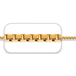 Gold Filled Gold Filled .76mm Box Chain 20"