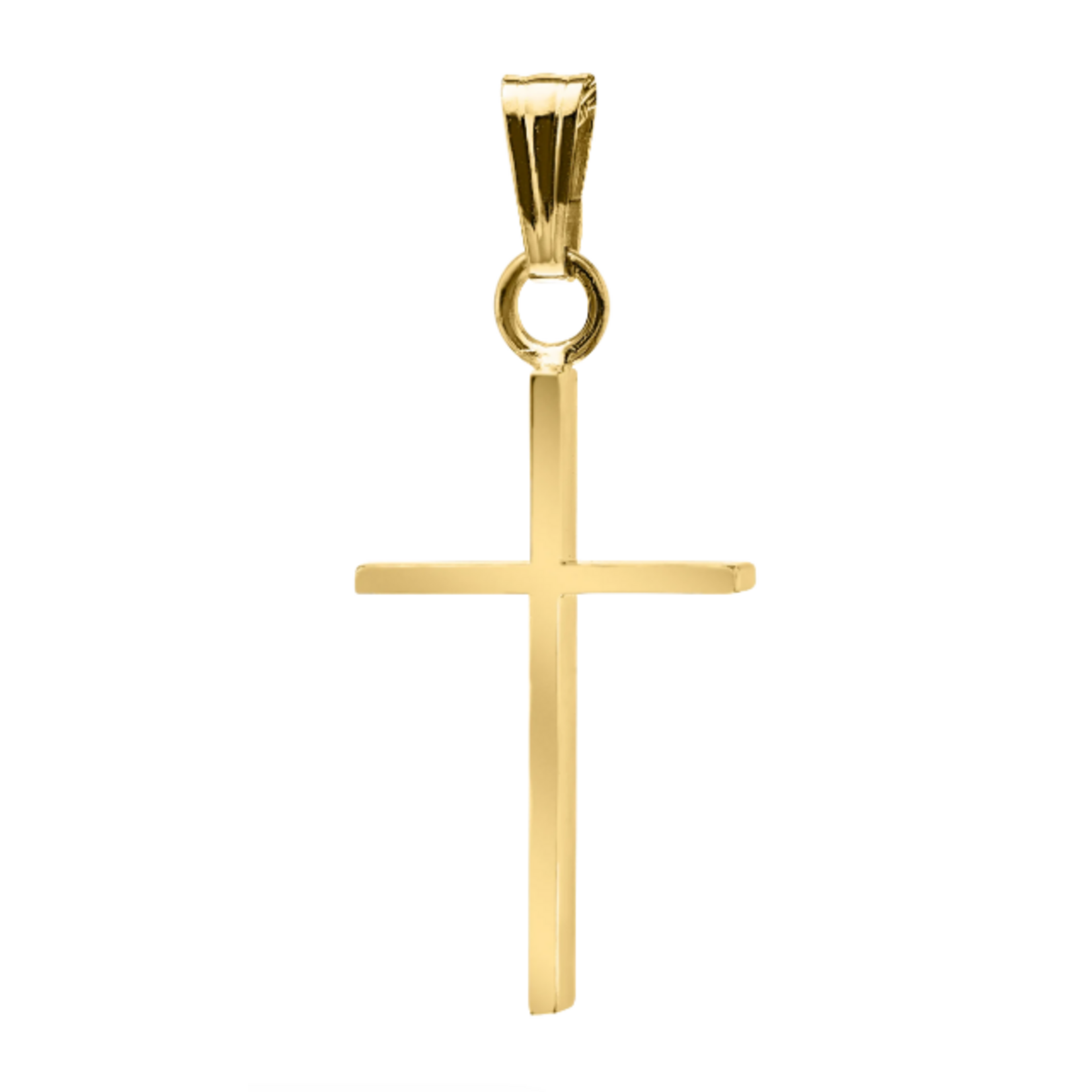 Gold Filled Gold Filled Thin Simple Cross Necklace
