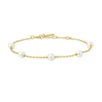 Ania Haie GP Pearl Station Bracelet 6.5" + 1"