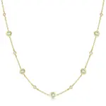 Ania Haie GP Mint Green Station Necklace 16-18"