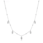 Ania Haie SS Leaf Station Necklace