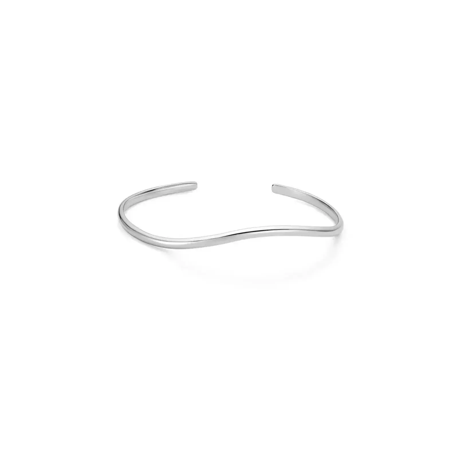 Ania Haie SS Wave Cuff Bracelet
