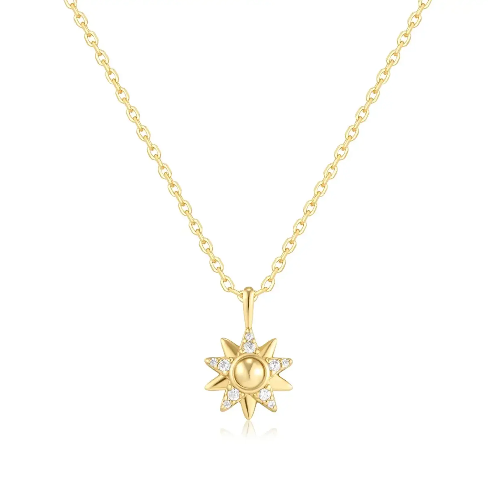 Ania Haie GP Sunburst Necklace 16-18"