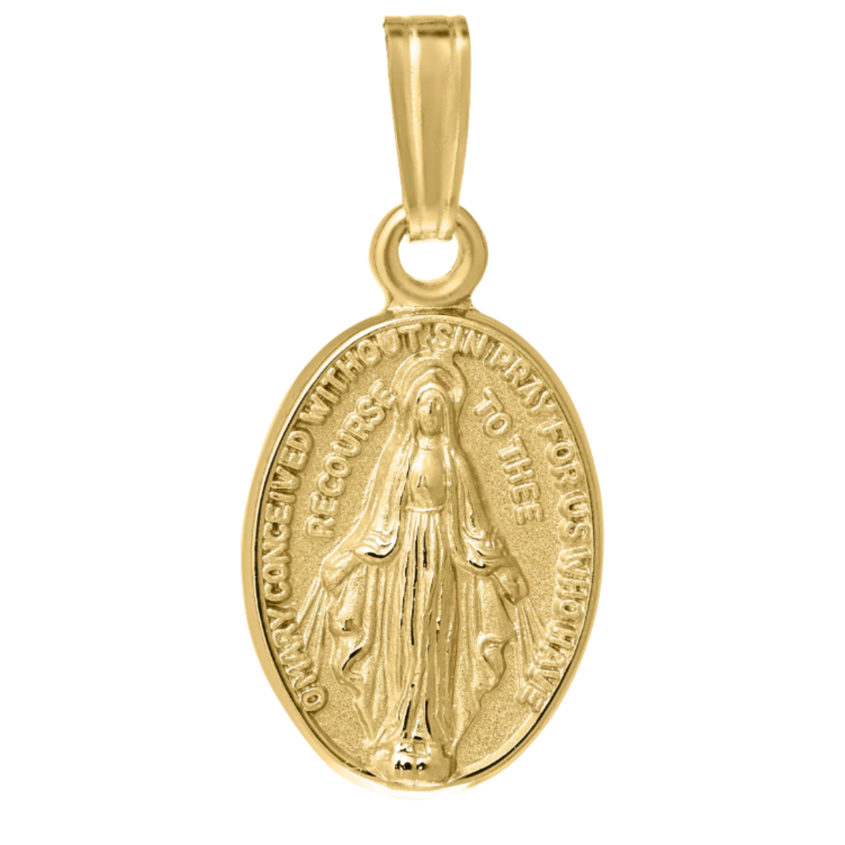 Gold Filled Gold Filled Miraculous Medal Necklace