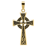 Gold Filled Gold Filled Antique Celtic Cross Pendant