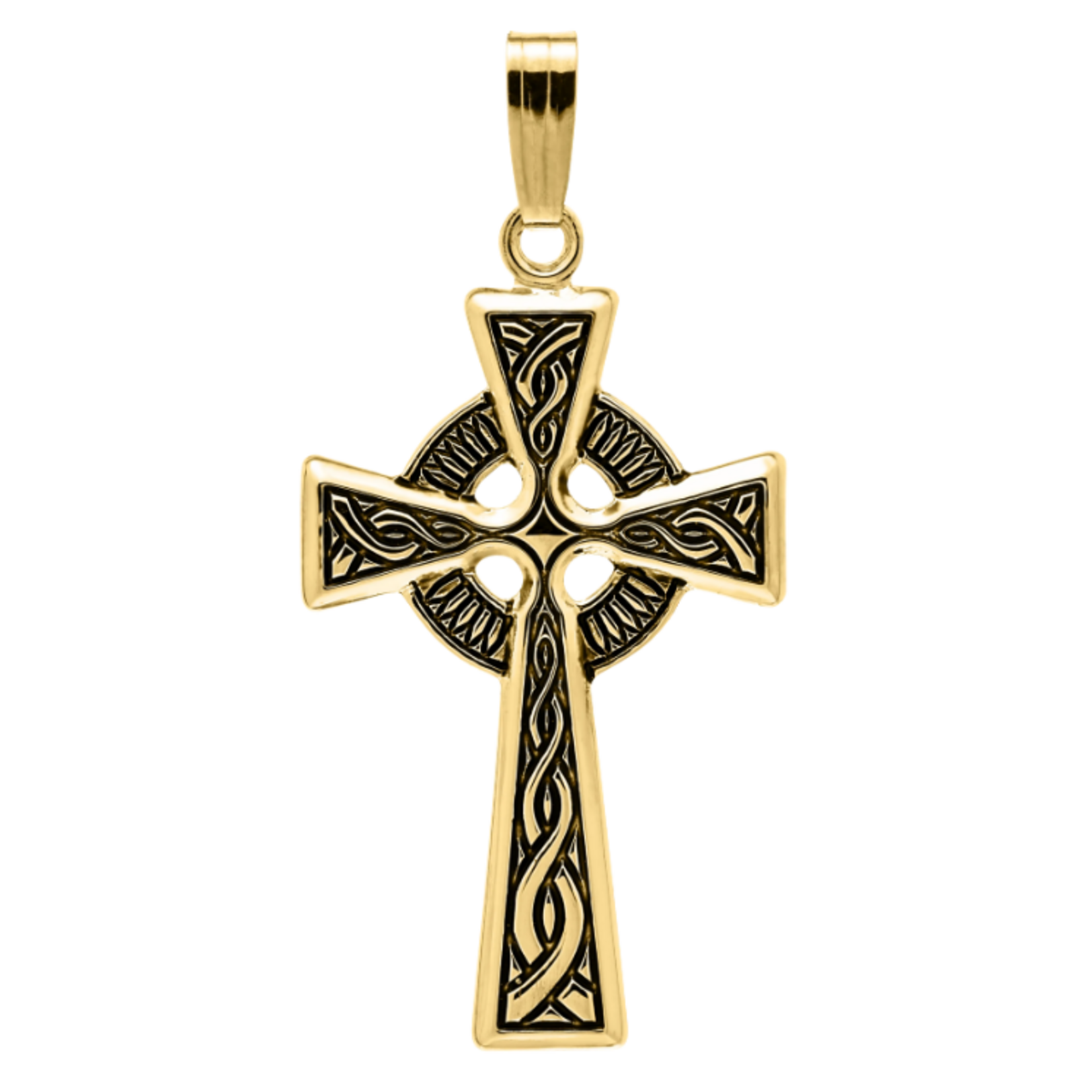 Gold Filled Gold Filled Antique Celtic Cross Pendant