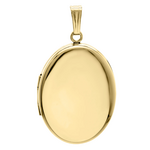 Gold Filled Gold Filled Simple Polished Locket Pendant