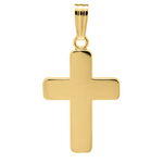 Gold Filled Gold Filled Chunky Cross Pendant