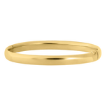 Gold Filled Gold Filled 6mm Simple Hinge Bangle 7"