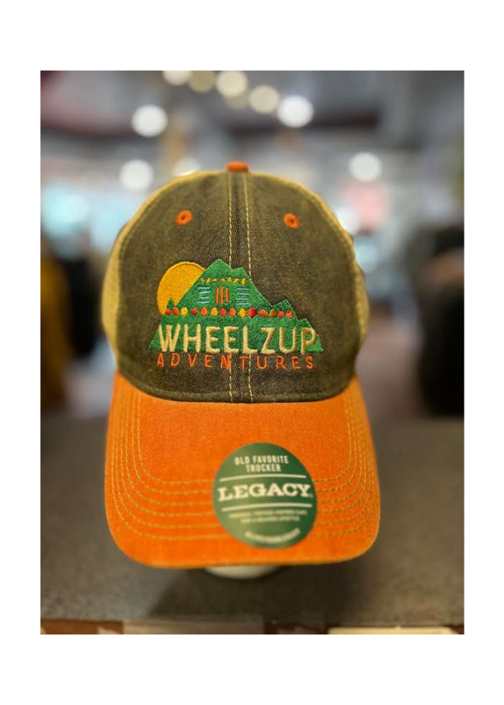 League Legacy Trucker OFA Hat - Wheelzup Logo