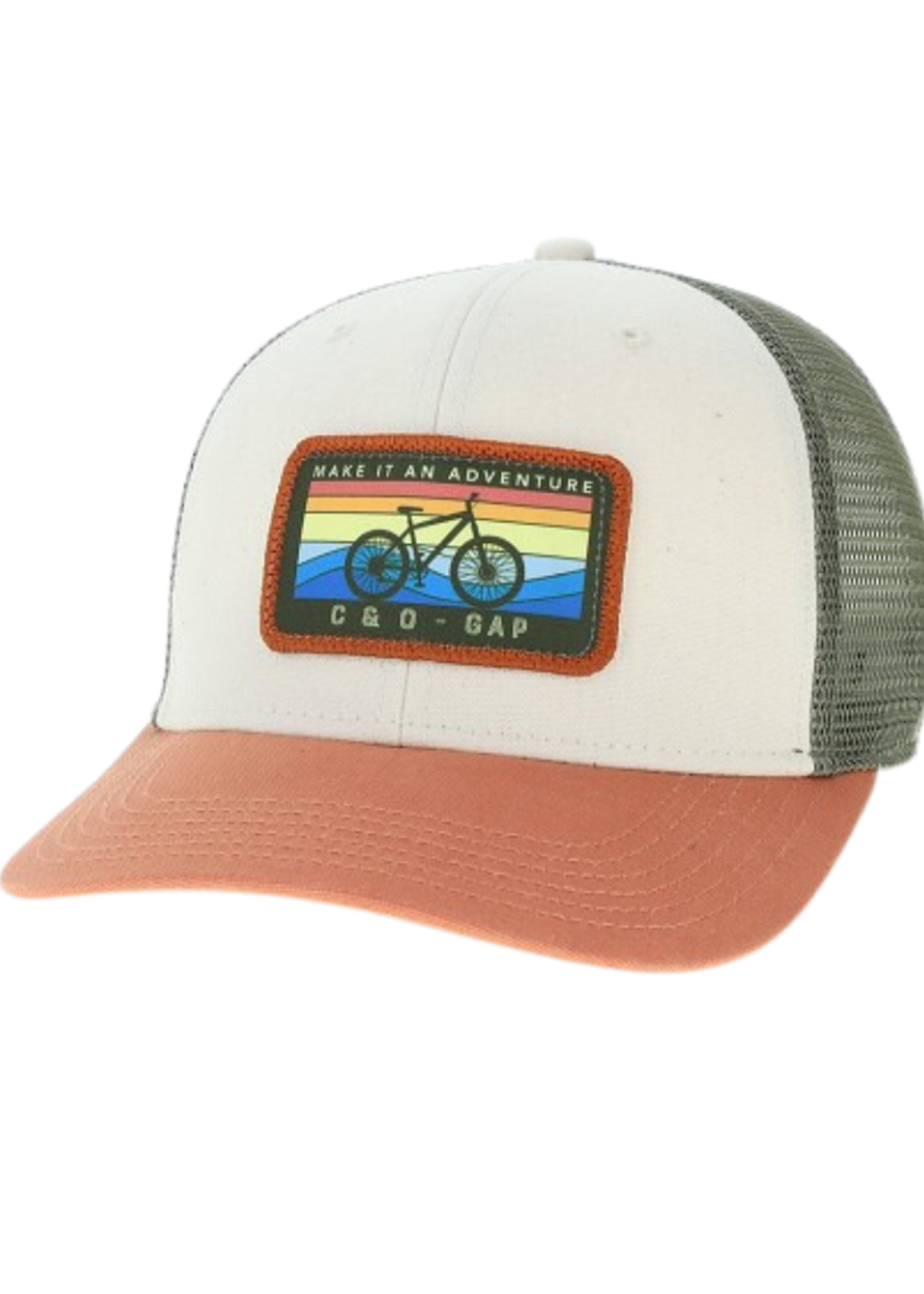 league legacy League Legacy - Make it an Adventure C&O - GAP Trucker Hat