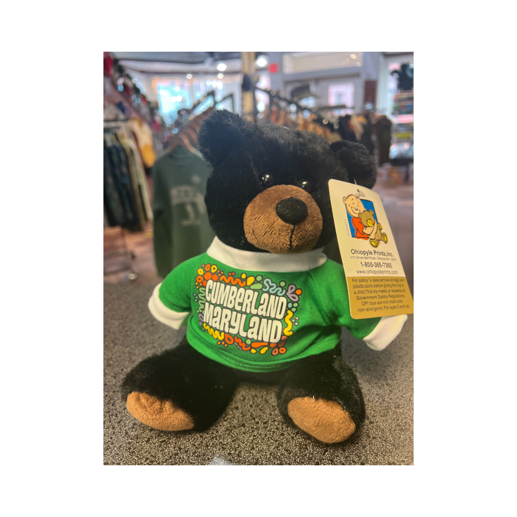 Ohiopyle Prints Plush Animals - Cumberland MD