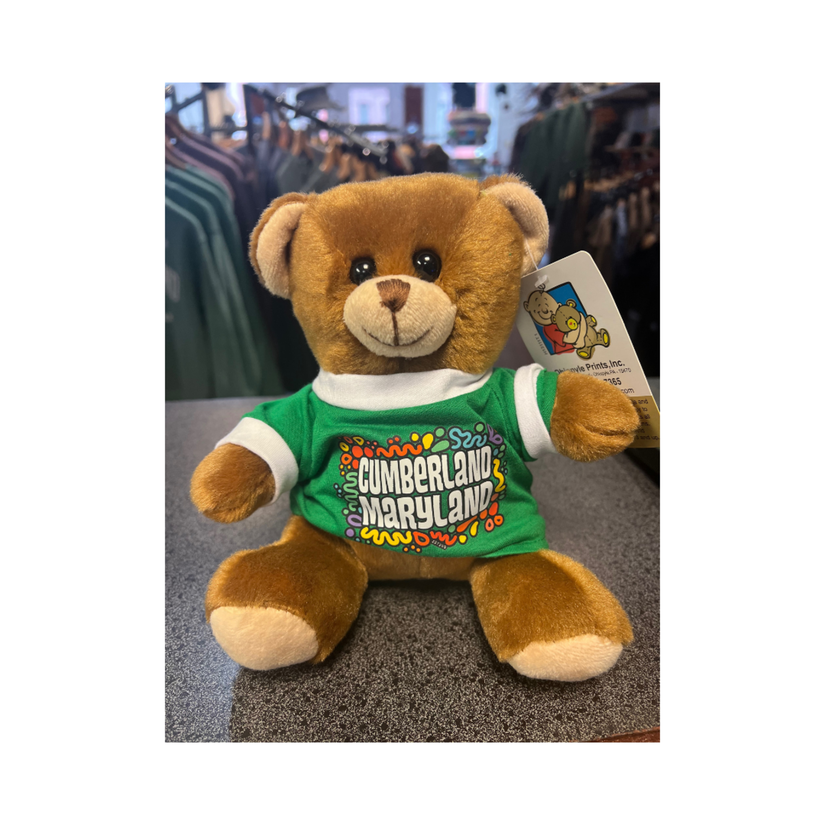 Ohiopyle Prints Plush Animals - Cumberland MD