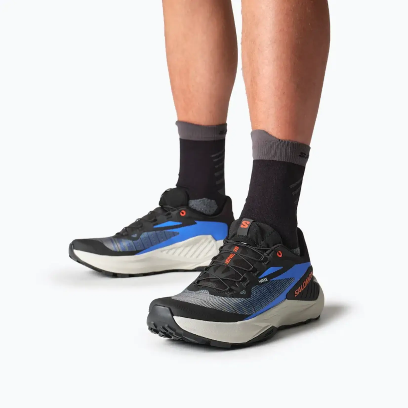 Salomon Men's Salomon Genesis Black/French Blue/Cherry