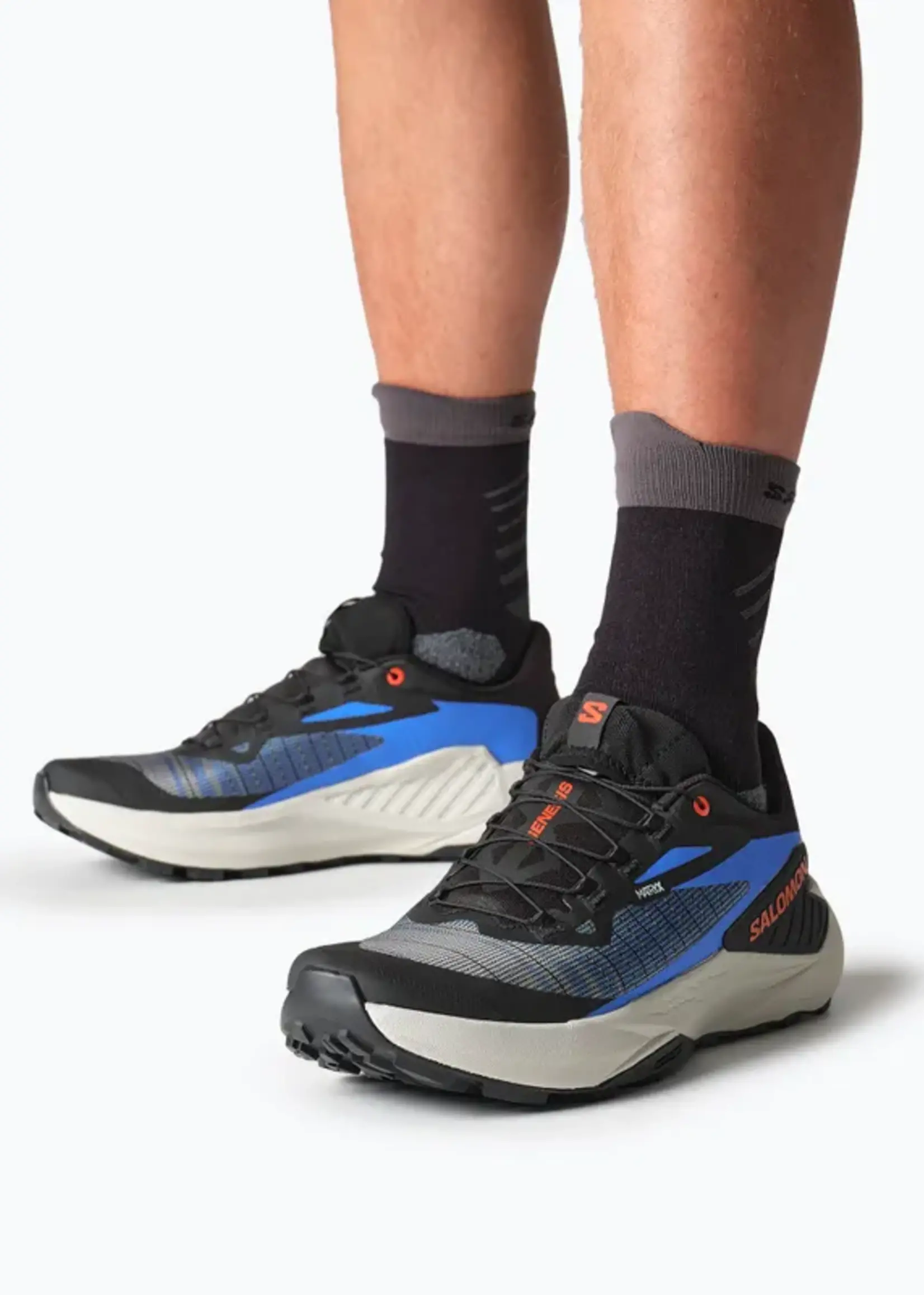 Salomon Men's Salomon Genesis Black/French Blue/Cherry