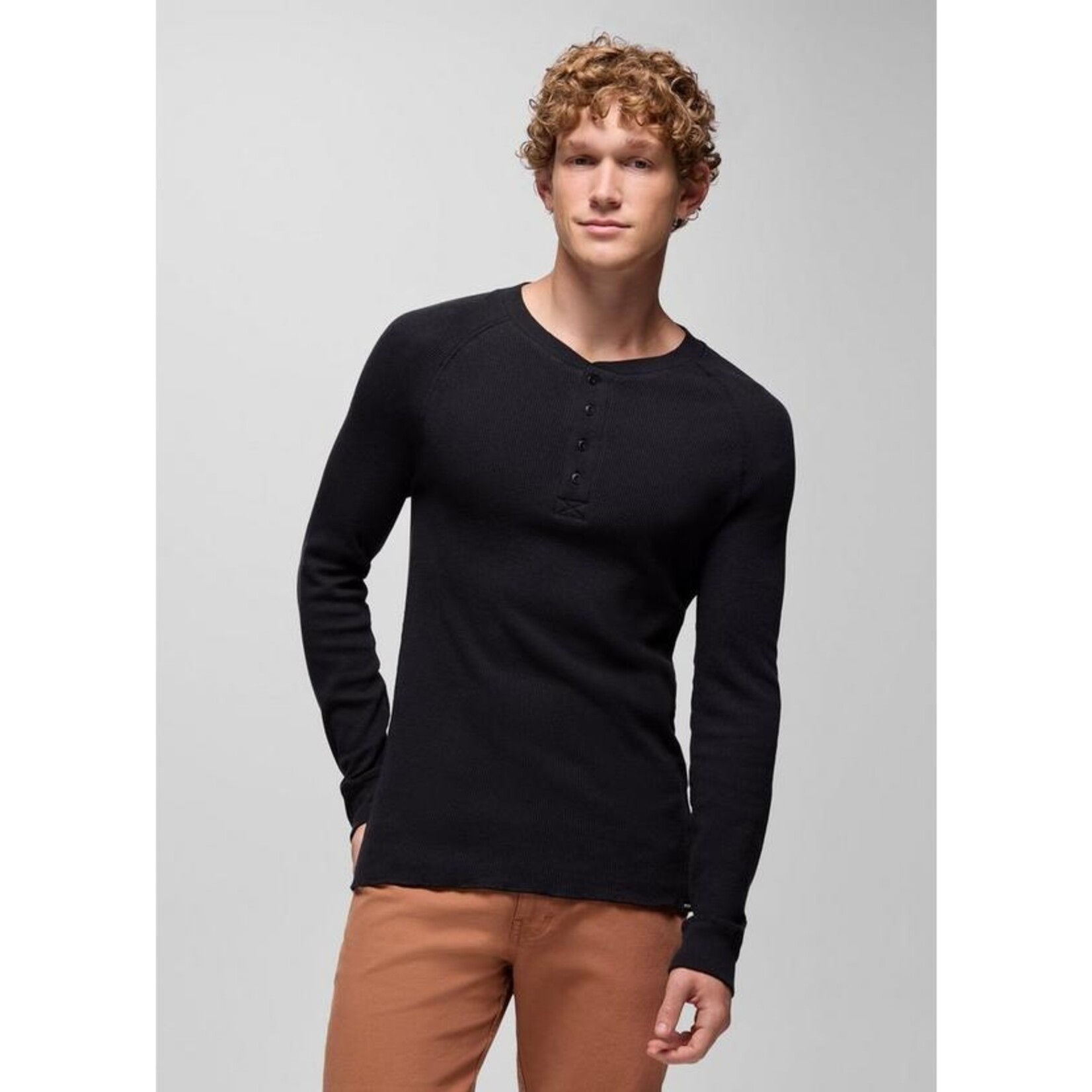 Prana Men's Touchstone Henley L/S
