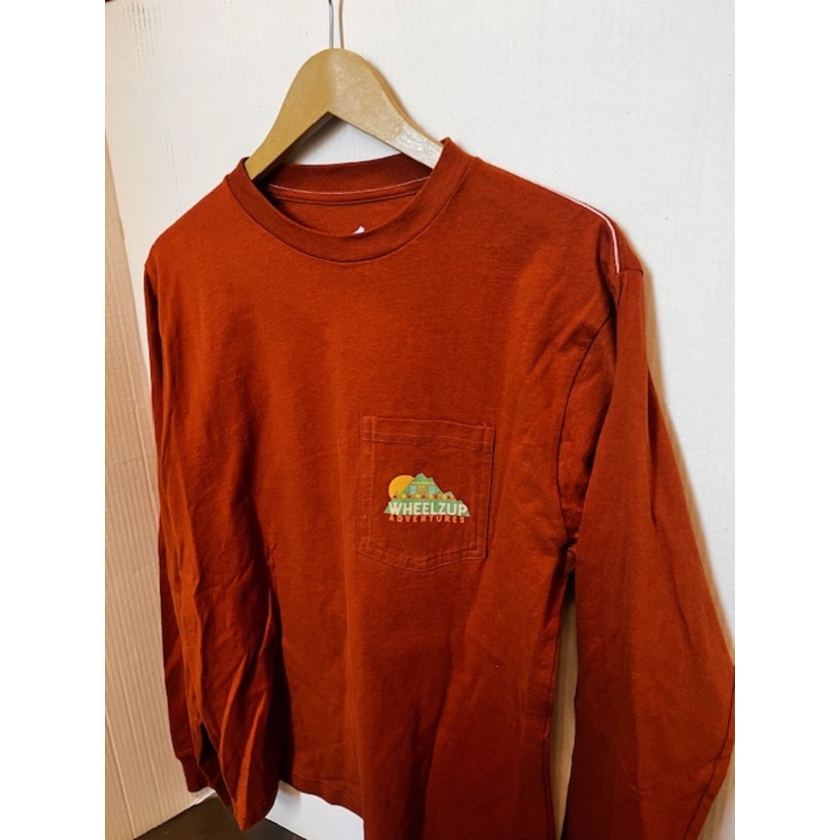 League Legacy League Legacy - Wheelzup Pocket Tee w/Gap Logo on Rear - L/S