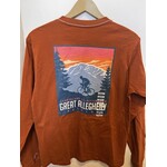 League Legacy League Legacy - Wheelzup Pocket Tee w/Gap Logo on Rear - L/S